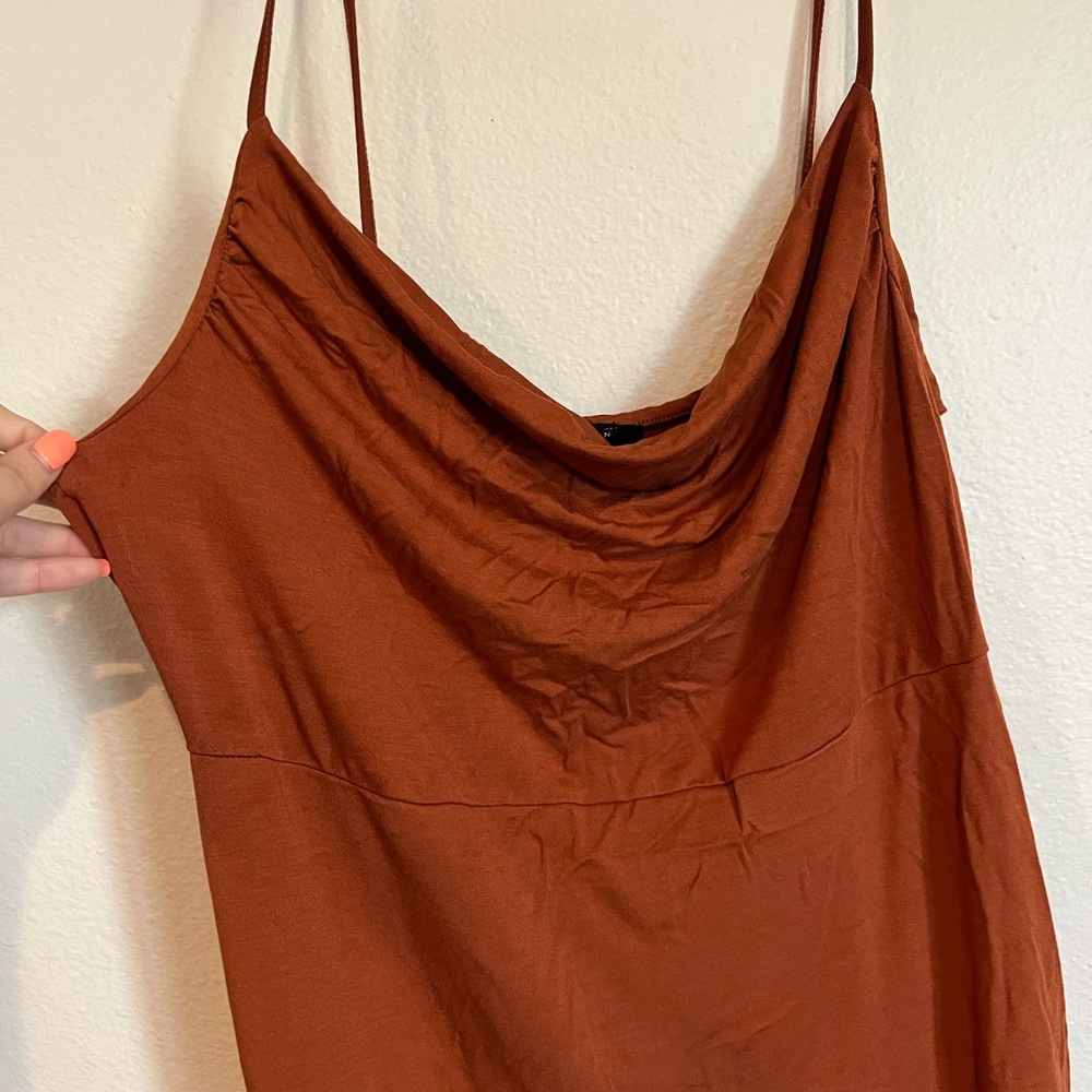 ASOS DESIGN Cami Cowl Neck Midi Dress - Picture 4 of 5